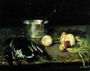 Still life with casserole and wild duck, 1885 Reproduction