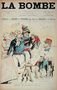 The Giants of the 1789 Revolution before the Pygmies of the 1889 Republic, front cover of La Bombe magazine, 12th May 1889 Reproduction