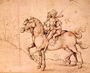 Savages on Horseback Reproduction