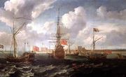 The Royal Yacht off Sheerness, c.1680 Reproduction