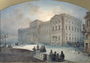 View of the Mariinsky Palace in Winter, 1863 Reproduction