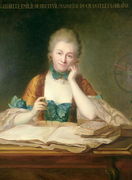 Madame de Chatelet-Lomont 1706-41 Reproduction