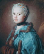 Portrait of Madame Hovyn de Tranchere Reproduction