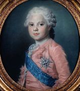 Portrait of Louis of France 1755-1824 Count of Provence and future King Louis XVIII Reproduction