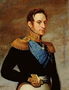 Portrait of Tsar Nicholas I 1796-1855 1826 Reproduction