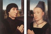 Portraits of Willem Moreel and His Wife c. 1482 Reproduction