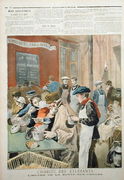 The Charity of the Students The Soup Kitchen at Butte-aux-Cailles, from Le Petit Journal, 5th February 1894 Reproduction