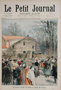 The New Wildcat House at the Jardin des Plantes, from Le Petit Journal, 31th March 1895 Reproduction