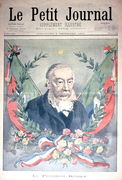 President Kruger, front cover of Le Petit Journal, 2 December 1900 Reproduction