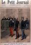 The Rennes Trial Dreyfus Brought to the Court Martial, cover of Le Petit Journal, 20 August 1899 Reproduction