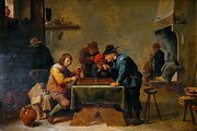 Backgammon Players, c.1640-45 Reproduction