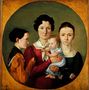 The Sisters Malvine 1811-85, Hermine 1801-52, Adelheid 1824-82 and Ida Speckter 1809-94, 1825 Reproduction