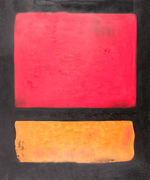 Untitled (Red, Orange over Black) Reproduction