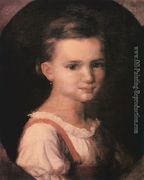 Portrait of the Artrists Daughter 1867-69 Reproduction