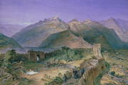 The Great Wall of China, 1886 Reproduction