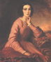 Portrait of Maria Bencsik 1854 Reproduction