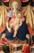 Madonna of Humility with Two Musician Angels 1448-50 Reproduction