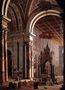 Interior of the Basilica of San Paolo in Rome Reproduction