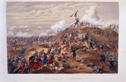 Attack on the Malakoff, engraved by Edmond Morin 1824-82 from The Seat of War in the East - Second Series, published by Colnaghi and Co., 1855 Reproduction