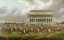 The Finish of the Epsom Derby in 1822 Reproduction