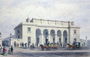 The South-Western Railway Station at Nine Elms Vauxhall, 1856 Reproduction