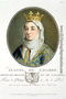 Portrait of Jeanne de Navarre 1271-1304, 1788 Reproduction