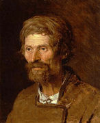 Head Of An Old Ukranian Peasant Reproduction