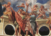 Assumption Of The Virgin Detail Of The Apostles Reproduction