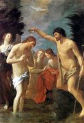 Baptism of Christ c. 1623 Reproduction