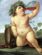 Drinking Bacchus c. 1623 Reproduction