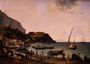 The Harbour on the Island of Capri, 1827 Reproduction