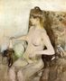 Seated Nude Reproduction