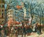 Carnival on the Grands Boulevards Reproduction