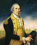 Portrait of George Washington before Nassau Hall Reproduction