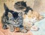 Three Kittens Reproduction