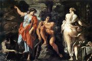 The Choice of Heracles c. 1596 Reproduction