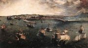 Naval Battle in the Gulf of Naples 1558-62 Reproduction