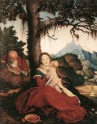 Rest On The Flight To Egypt 1514 Reproduction