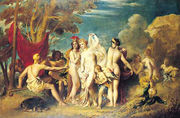 The Judgement Of Paris Reproduction