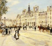 The Hotel De Ville De Paris Reproduction