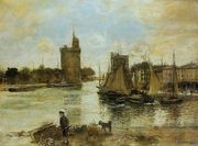 The Port Of La Rochelle In Autumn Reproduction