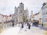 View Of Ghent Reproduction