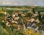 View Of Auvers Sur Oise Reproduction