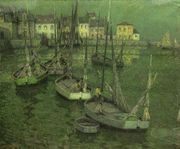 Fishing Boats Reproduction