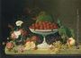 Still Life with Strawberries and Goblet of Flowers Reproduction