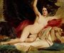 Female Nude In A Landscape Reproduction