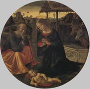 Adoration Of The Child Reproduction