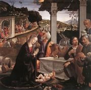 Adoration of the Shepherds 1482-85 Reproduction