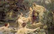 Hylas and the Water Nymphs Reproduction