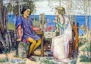 Ferdinand and Miranda, from The Tempest Act V Reproduction